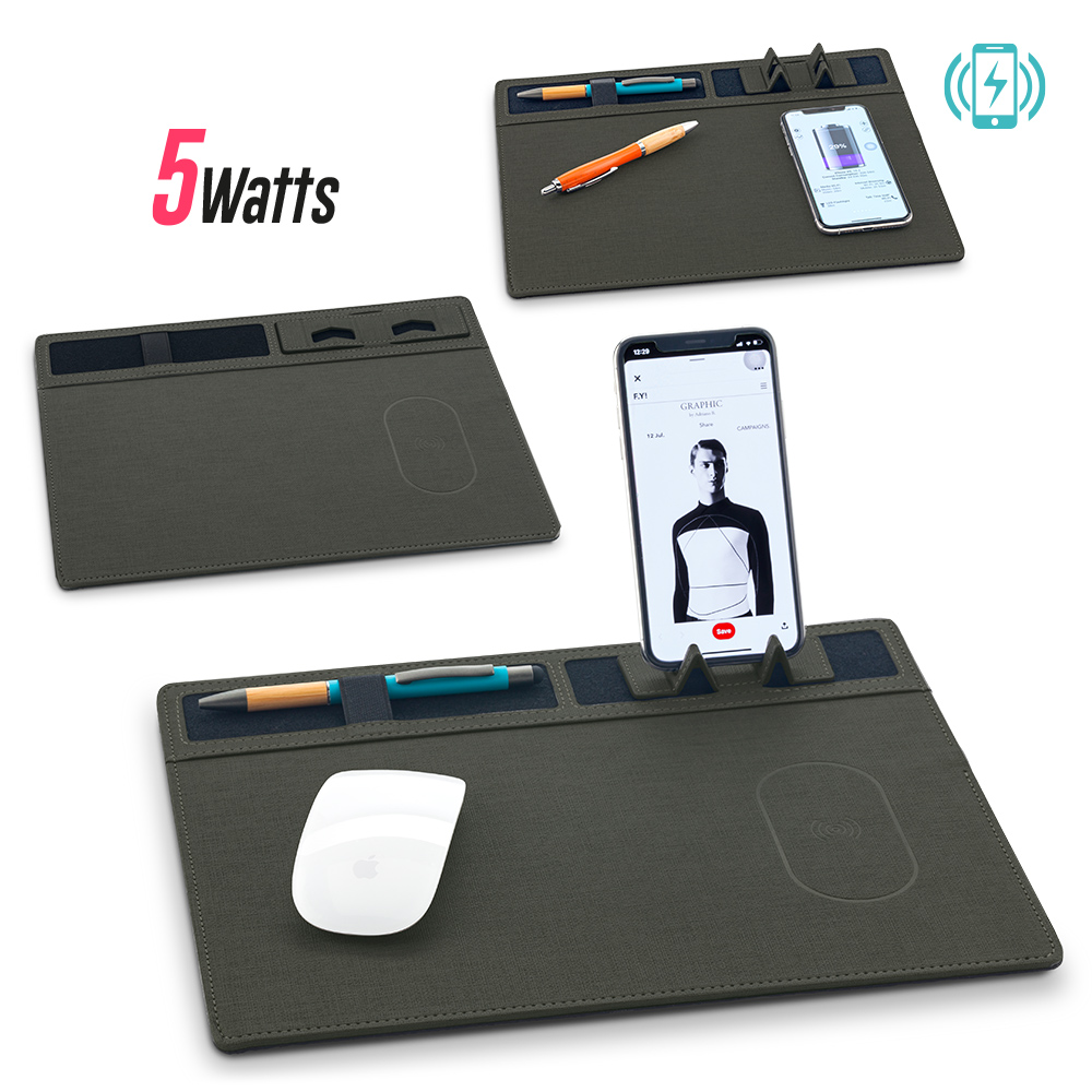 Mouse Pad con Cargador Inalámbrico Génesis TE-433