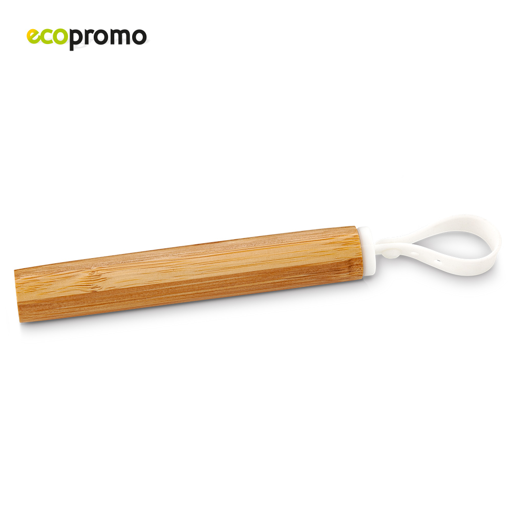 Pitillo Reutilizable Metálico Bamboo - Imagen 3