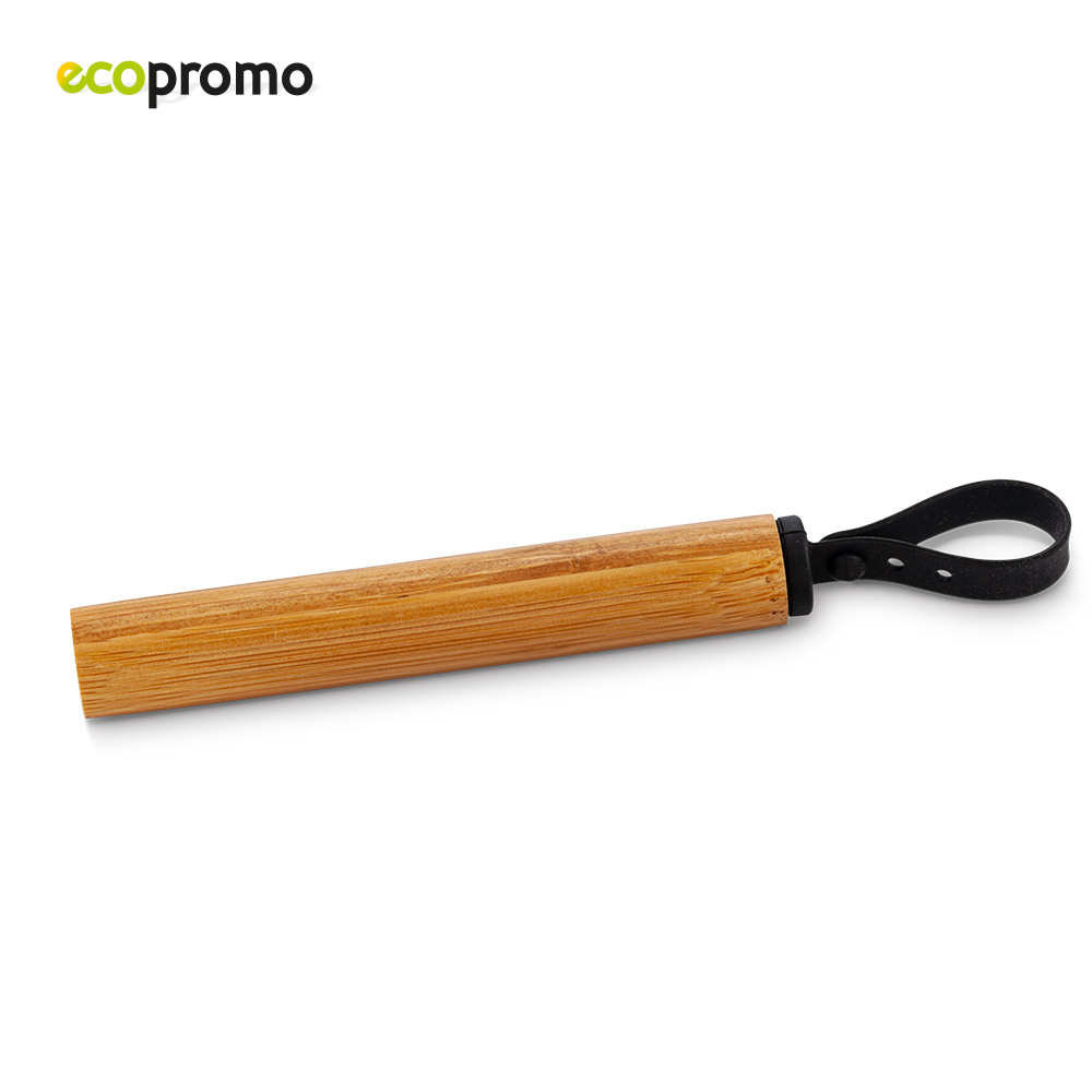 Pitillo Reutilizable Metálico Bamboo - Imagen 2