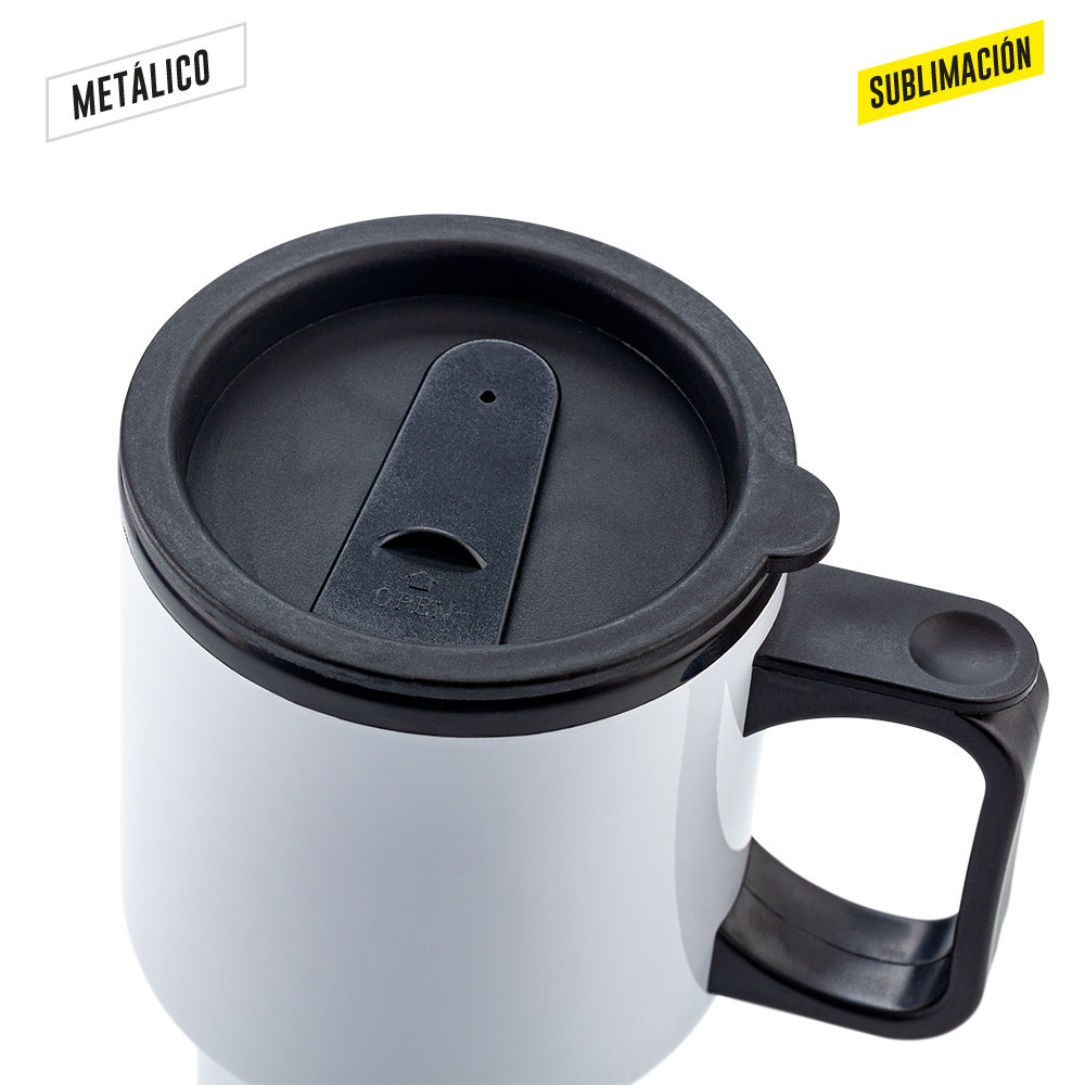 Mug Metálico para Sublimación Galileo 450ml - Imagen 3