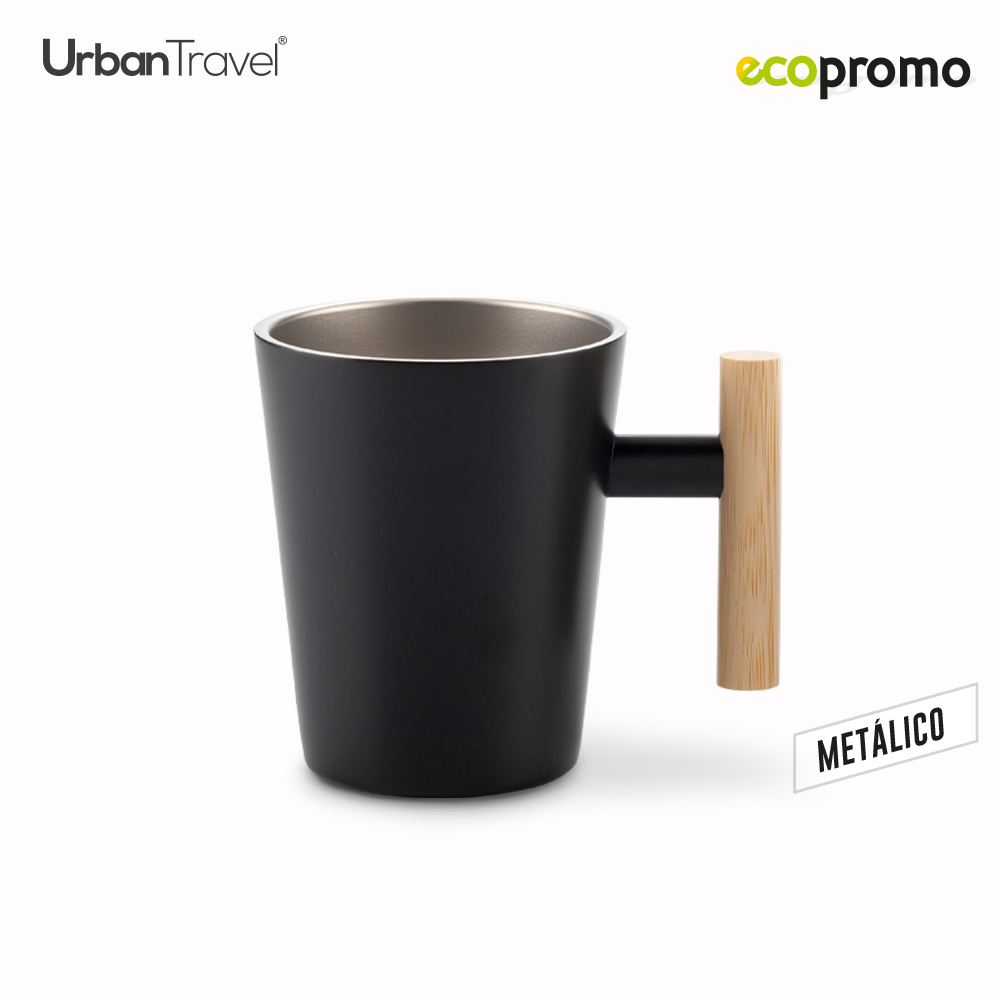 Mug Metálico Torval Urban Travel 400ml - Imagen 3