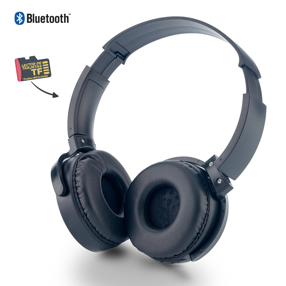 Audifonos Bluetooth DJ II con Lector TF - Imagen 3