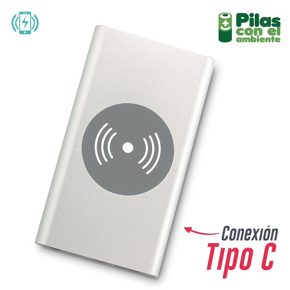 Pila Recargable con Cargador Inalámbrico 4000mah - Imagen 2