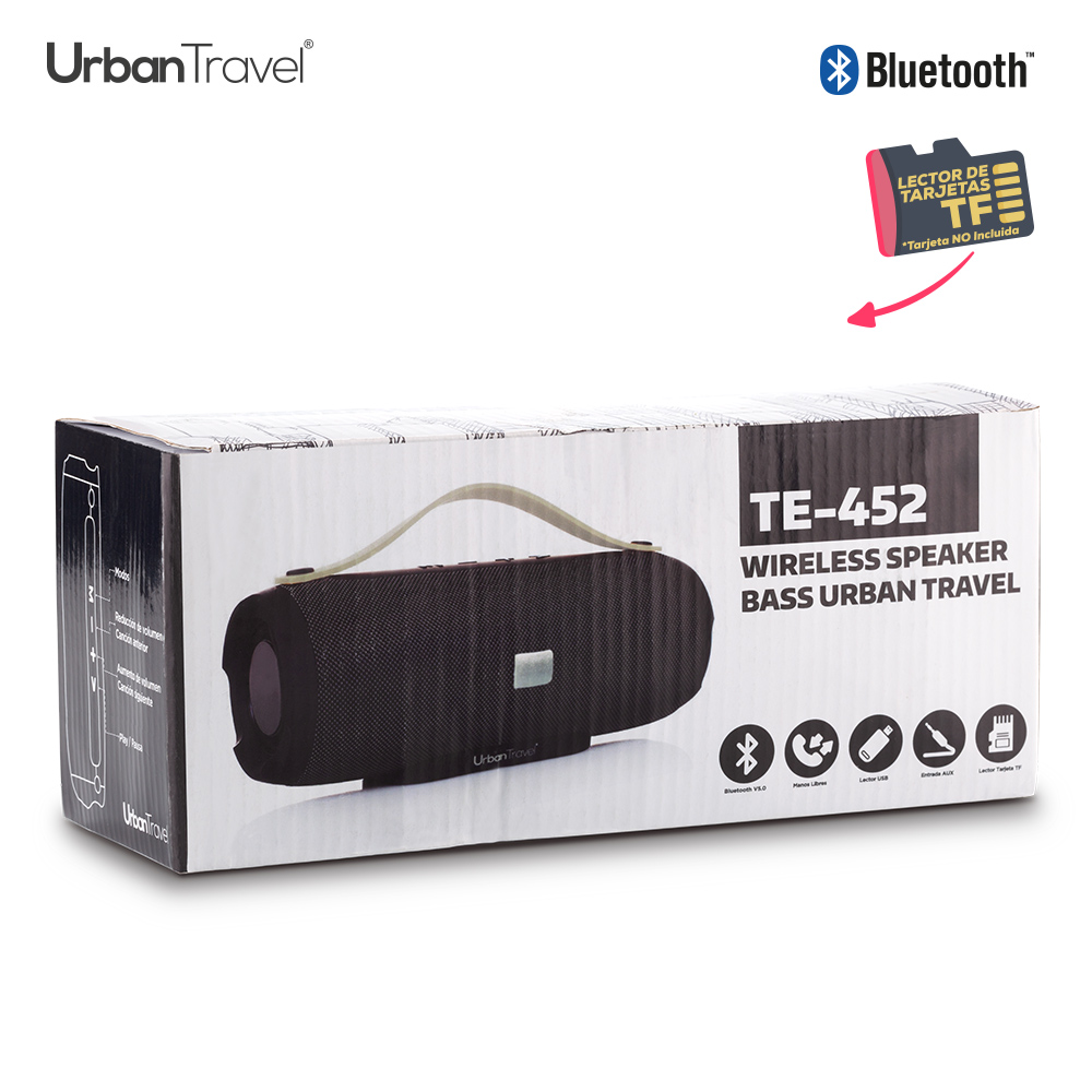 Wireless Speaker Bass Urban Travel - Imagen 4