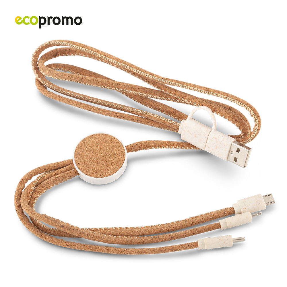 Cable Multicargador Cork TE-520 - Imagen 3