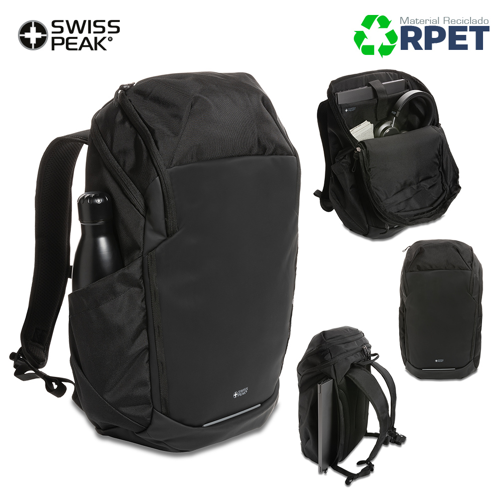 Morral Backpack RPET Swisspeak VA-1004