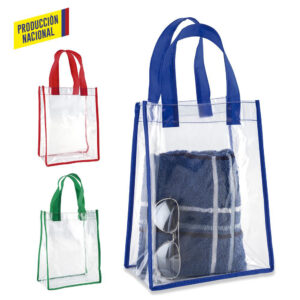 Bolsa Clear Trenza con Ribete (Producción N)