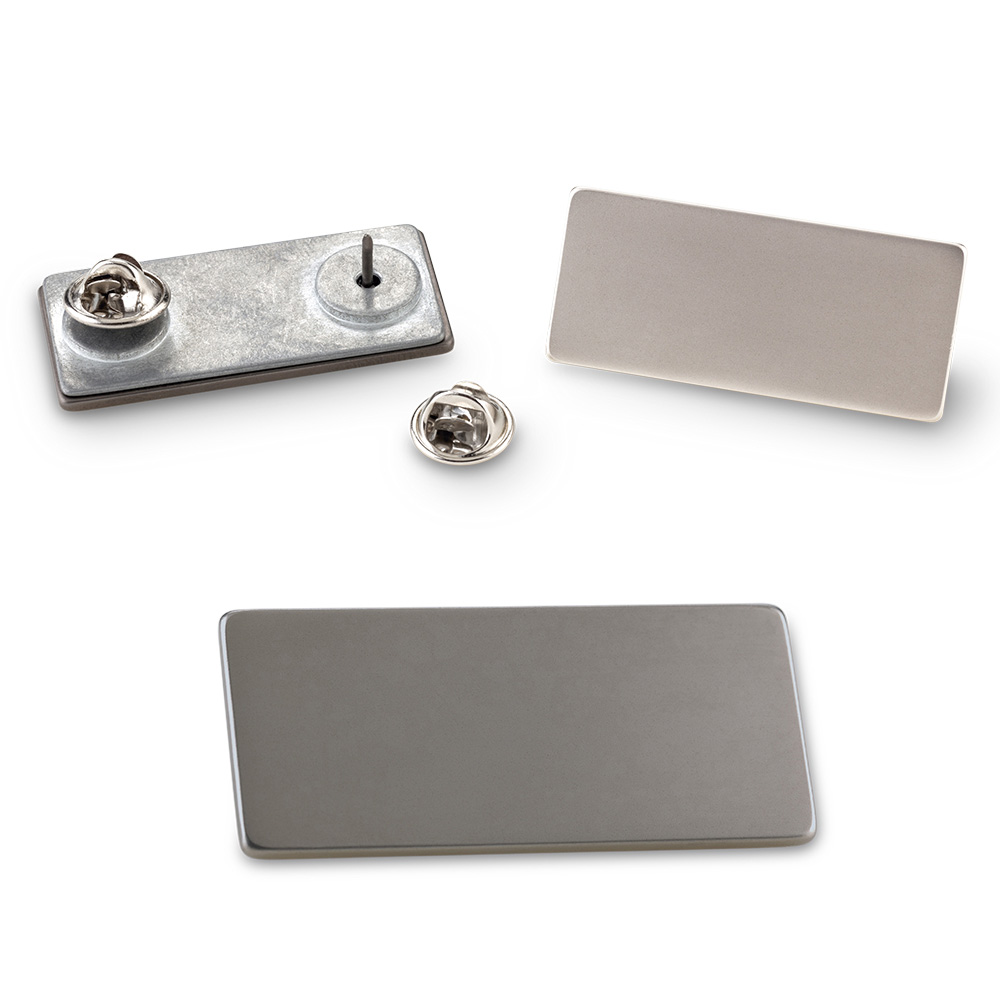 Placa Metálica con Pin
