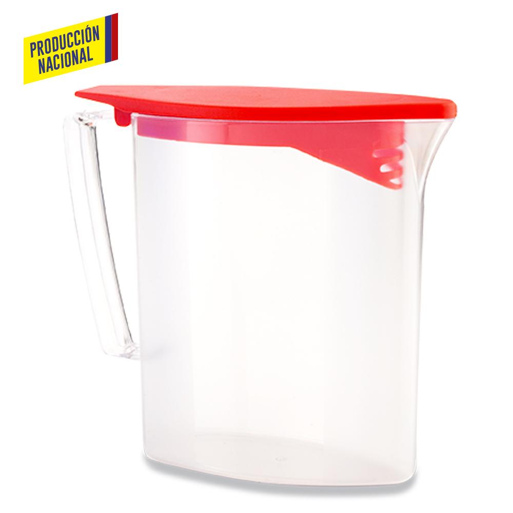 Jarra Plastica Ovalada 1000 ML - Nacional - Imagen 3