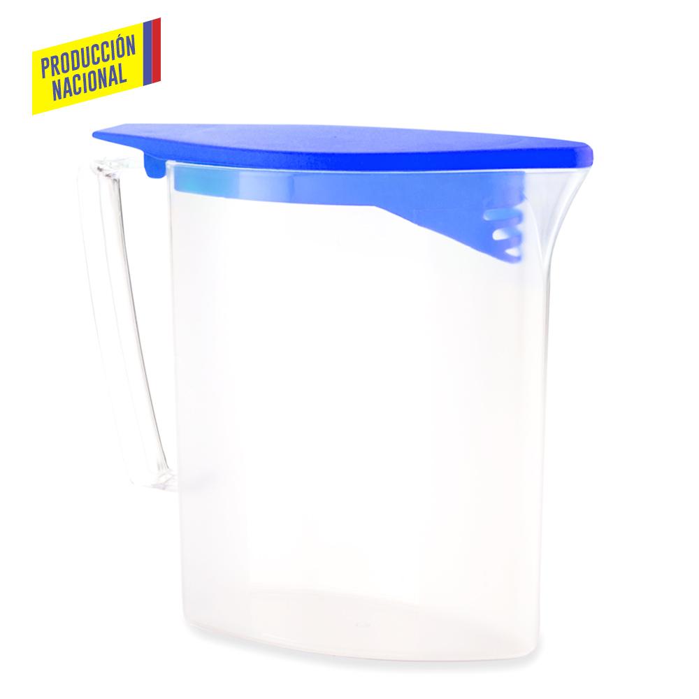 Jarra Plastica Ovalada 1000 ML - Nacional - Imagen 4