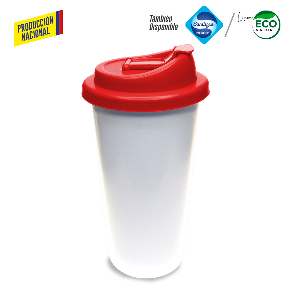 Vaso Doble Pared de Seguridad 450ml -Prod Nacional - Imagen 7