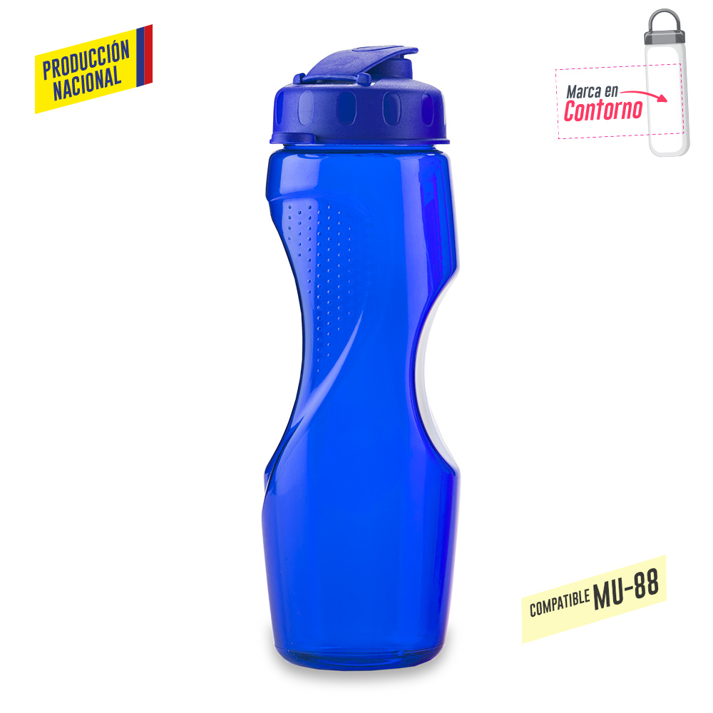 Botilito en PVC Hélice 650ML - Producción Nacional - Imagen 3