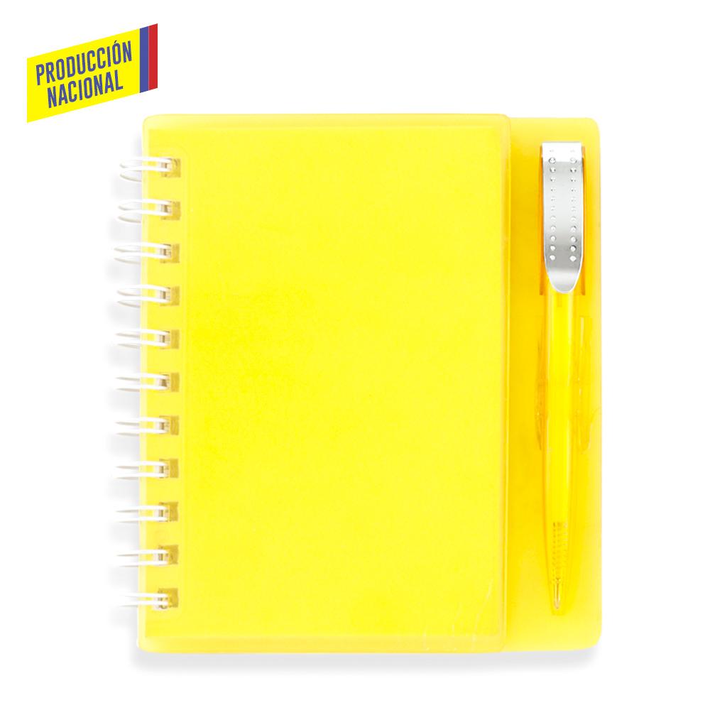 Libreta con Bolígrafo Hard Top 100 Hojas -Prod Nal - Imagen 2