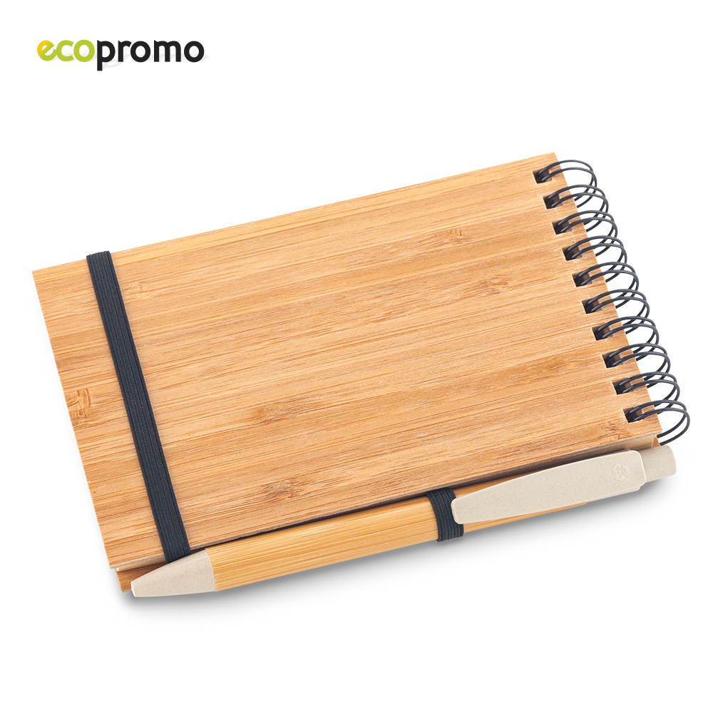 Libreta con Bolígrafo Bamboo - Imagen 3