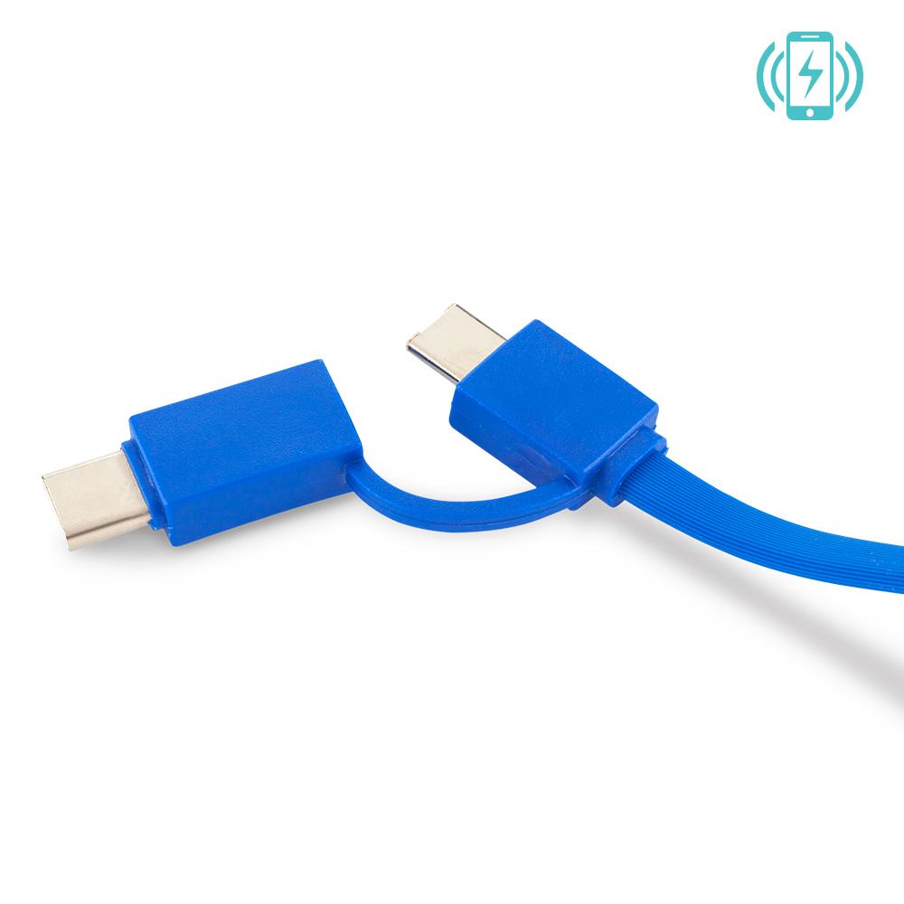 Cargador Inalambrico con Cable Multicargador - Imagen 4