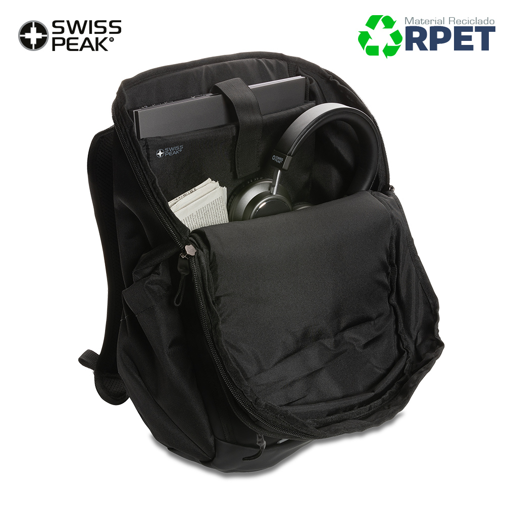 Morral Backpack RPET Swisspeak VA-1004 - Imagen 7