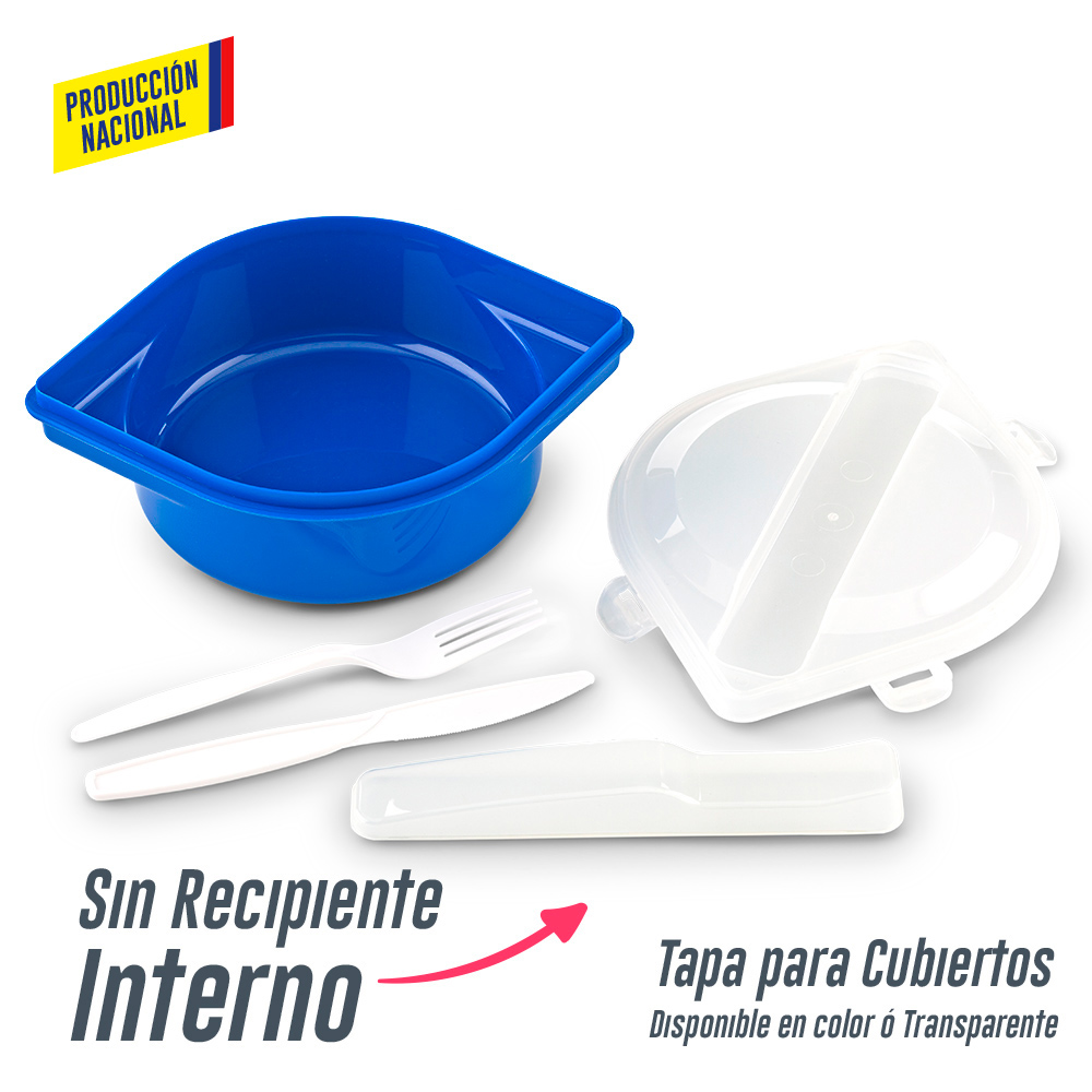 Portacomidas con Cubiertos Jakarta - Prod Nacional - Imagen 3