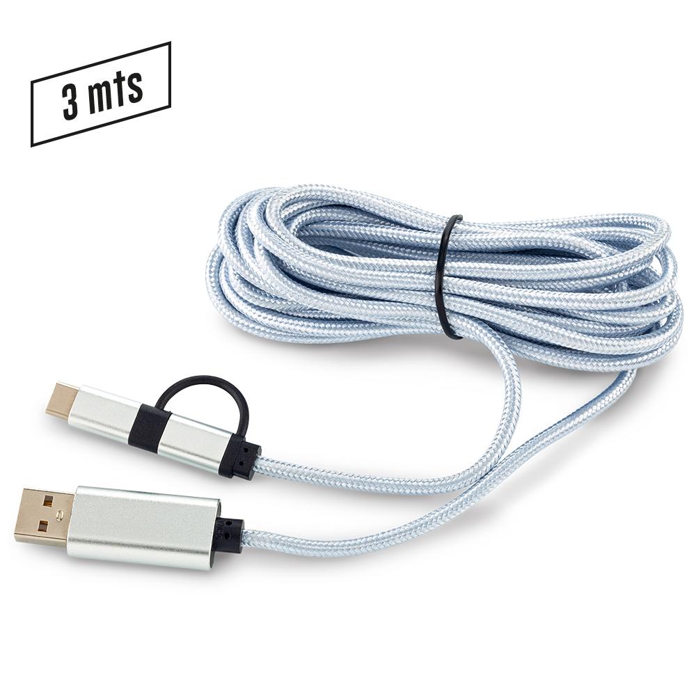 Cable Multicargador 3 Metros - Oferta TE-336 - Imagen 2