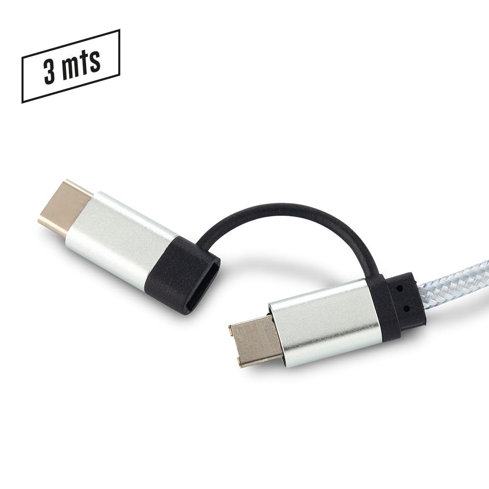 Cable Multicargador 3 Metros - Oferta TE-336 - Imagen 4