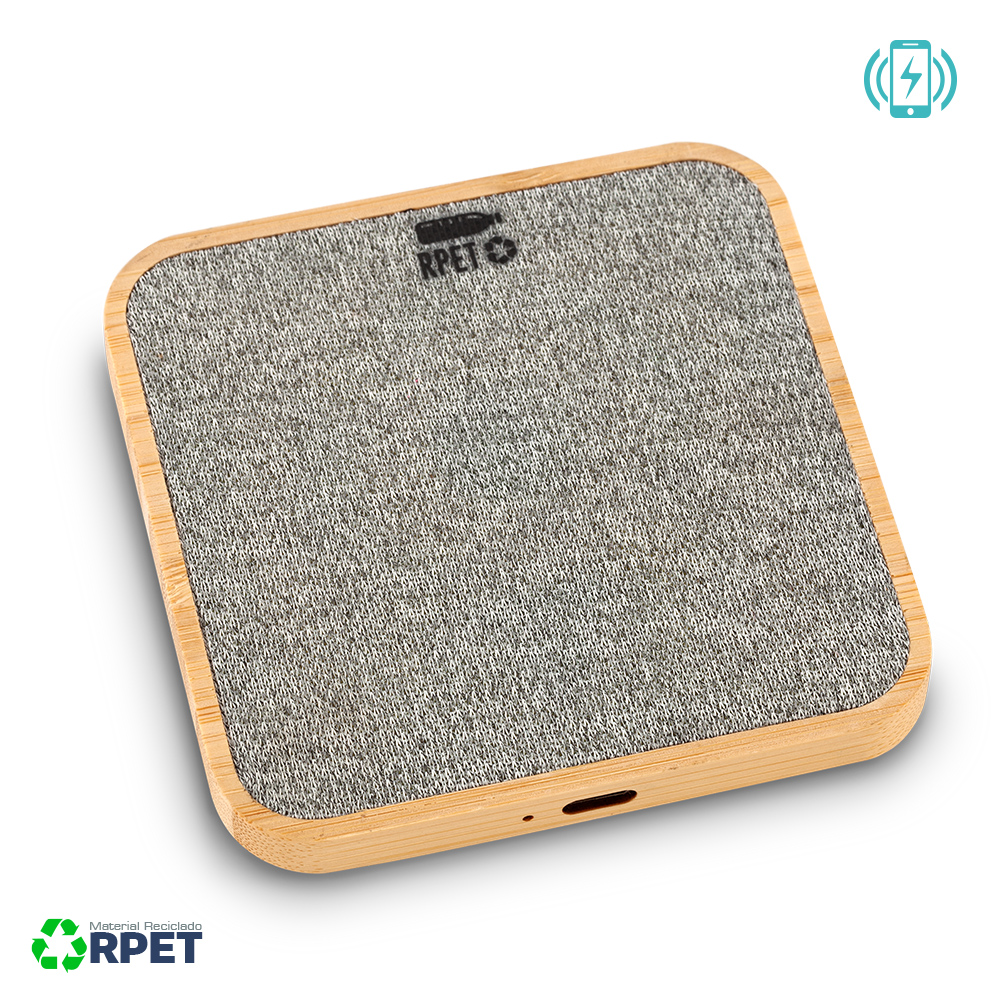 Cargador Inalámbrico Square RPET TE-528 - Imagen 3