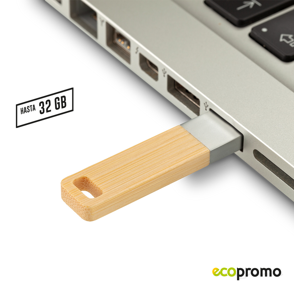 Memoria USB Mini Bamboo - Imagen 3