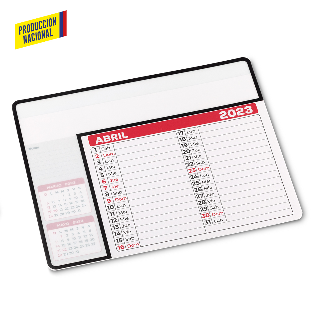 Mouse Pad Calendar - Producción Nacional - Imagen 4