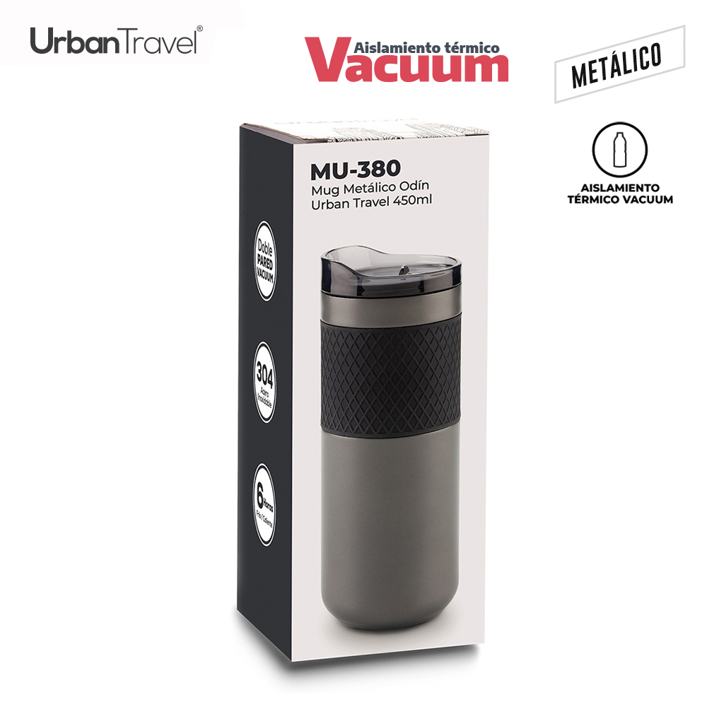 Mug Metálico Odín Urban Travel 450ml - Imagen 3