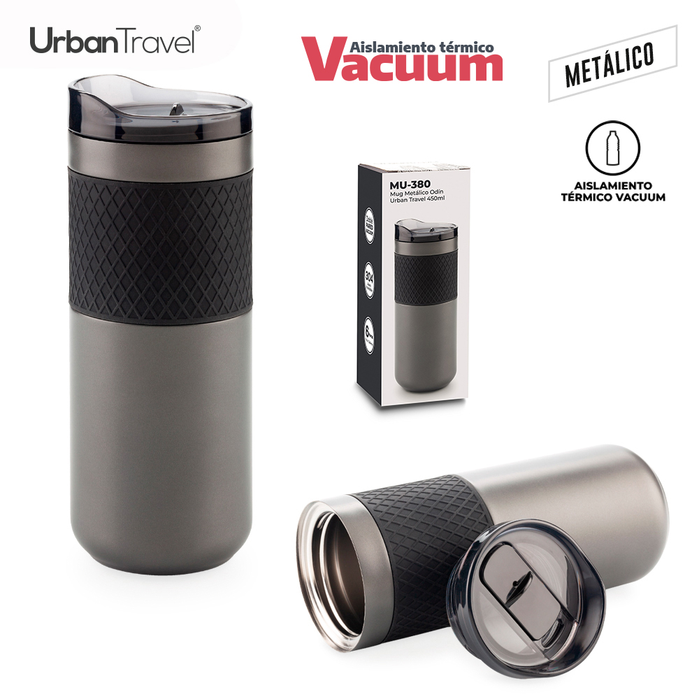 Mug Metálico Odín Urban Travel 450ml
