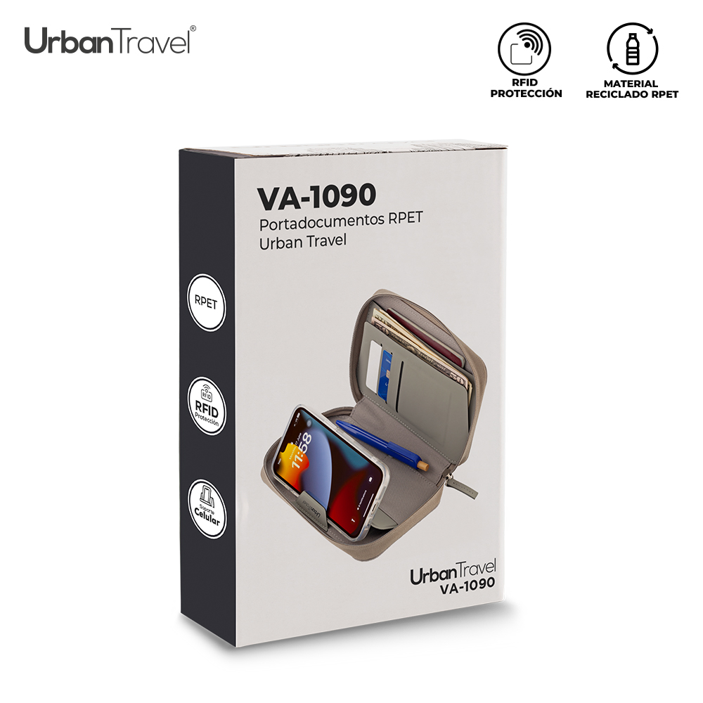 Portadocumentos RPET Urban Travel - Imagen 4
